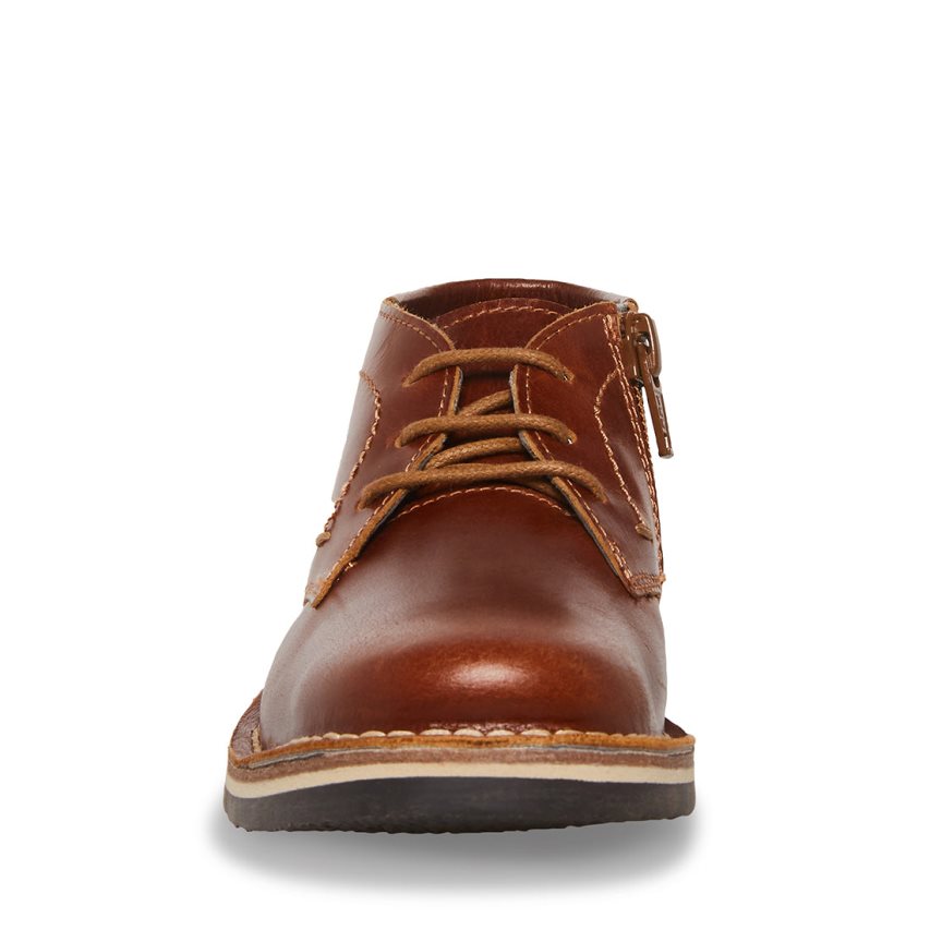 Botas Chukka Steve Madden Bharkeen Cuero Niños Marrones | ES MA4603